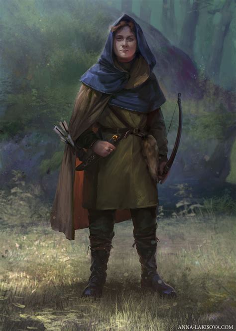 ranger girl anna lakisova archer characters character portraits fantasy characters