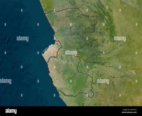 Bengo Province Of Angola Low Resolution Satellite Map Stock Photo Alamy