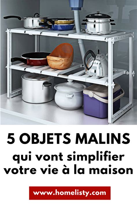 5 Objets Malins Et Pratiques Pour La Maison Pour Vous Simplifier La Vie Kitchen Cart Malin