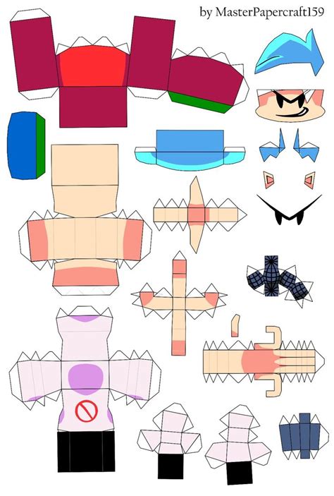 Bf Fnf 12 In 2022 Adventure Time Characters Paper Toys Anime