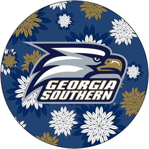 Georgia Southern Eagles 4 Inch Round Magnet Etsy