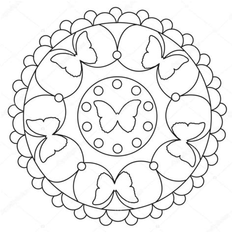 Mandela hart kleurplaat / bloemen mandala met hart. Bonitos Mandalas para niños: Diseños para colorear y aumentar la concentración e imaginación en ...