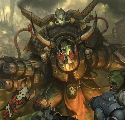 Warhammer 40k Lore The Great Beast Orks In The 41st Millenium