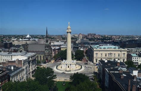 Washington Monument And Mount Vernon Place
