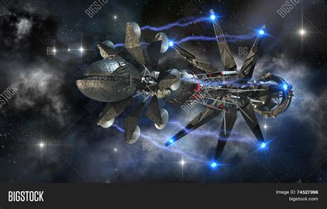 Spaceship Interstellar Image And Photo Free Trial Bigstock