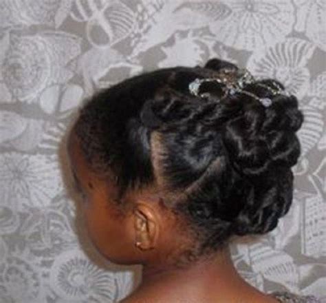 It holds the bun tightly and also makes the bun appear different from the regular. 70 Amazing Black Kid Wedding Hairstyle Ideas | Kids ...
