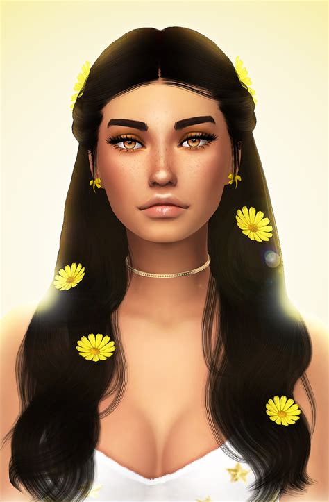 Crypticsim — Flower Girl Hair Eyeshadow Blush Gloss