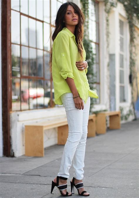 15 Trendy Outfit Ideas With White Jeans Pretty Designs