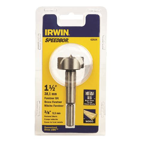 Irwin Marples 1 12 In X 4 In L Carbon Steel Forstner Drill Bit 1 Pc