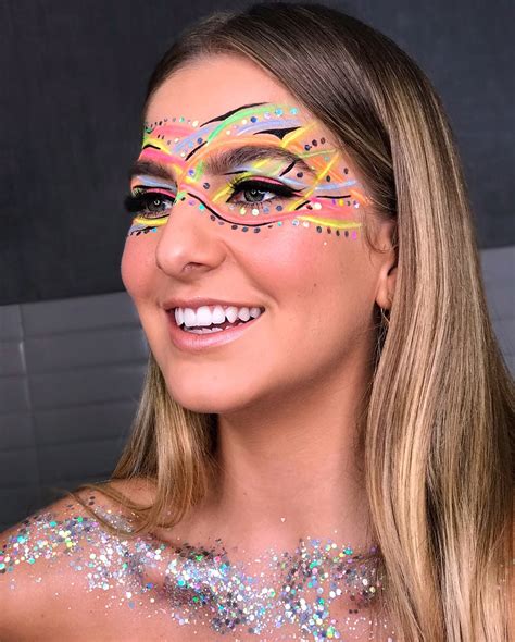 Jennifer Lopez Make Carnaval Face Paint Carnival Photo And Video