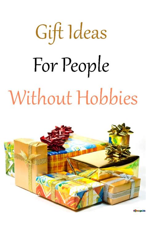 Gift Ideas For People Without Hobbies - Frank Loves Beans