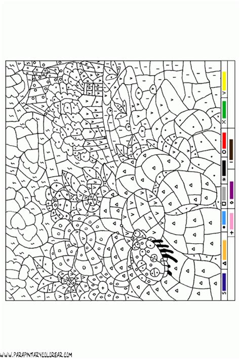 Pin en Color by number