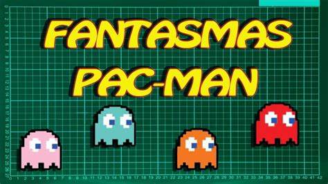 Fantasma Pacman Papercraft Youtube
