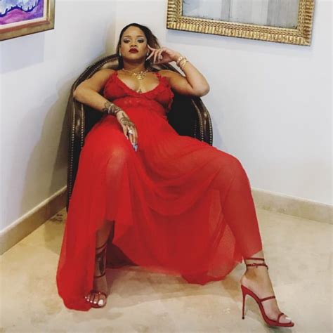 Five months after having her account deleted, the pop star appears to have made a quiet return under the account @bahdgalriri. Rihanna in Christopher Kane - Instagram Pic - Fashionsizzle