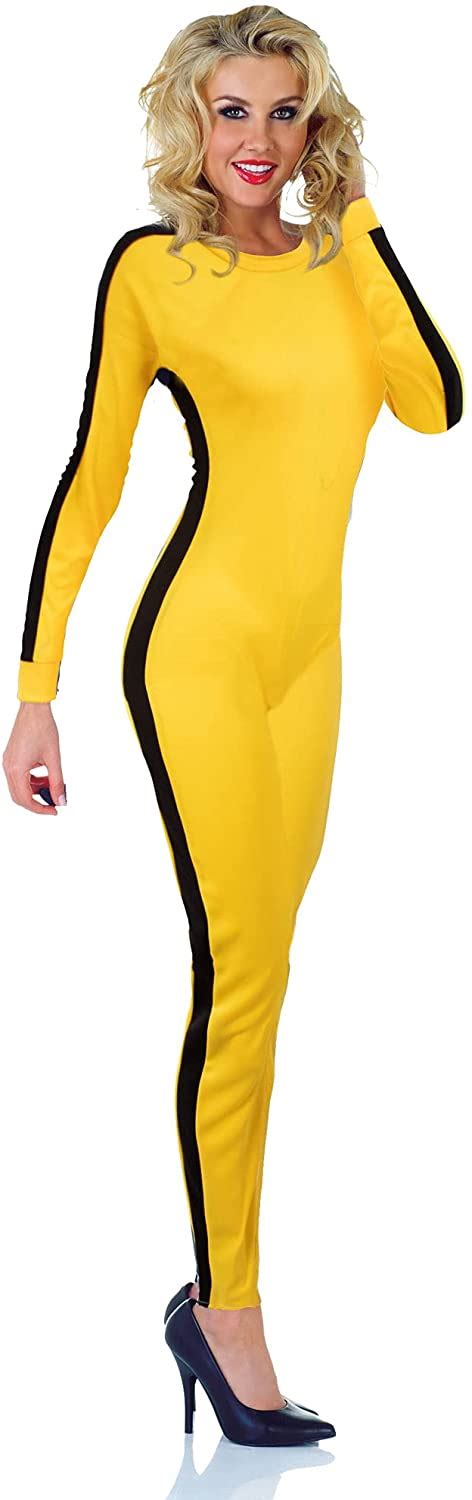 Underwraps Licensed Bruce Lee Yellow Jumpsuit Women Costume Celebrity 30514 Ebay