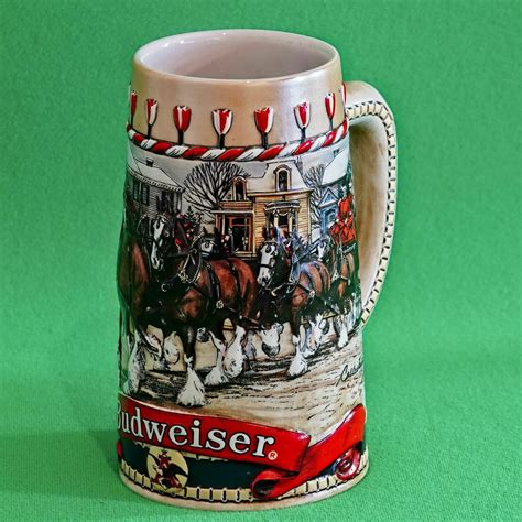 1986 Budweiser Ceramic Limited Edition "B" Collector's Series