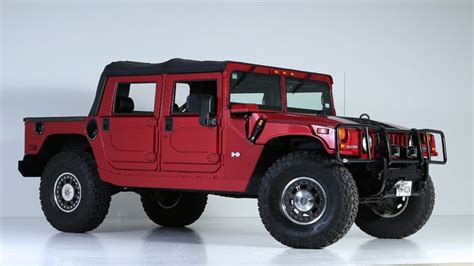 Red 2006 Hummer H1 For Sale Mcg Marketplace