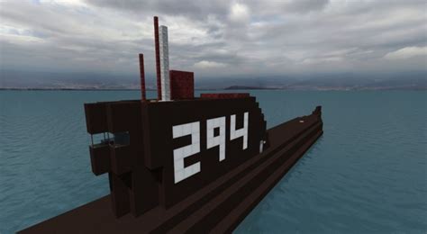 All aboard the summer submarine! K-19 - Russian Nuclear Submarine Minecraft Map