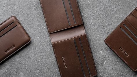 Nomad Introduces Its Thermoformed Wallets Made With Horween Leather