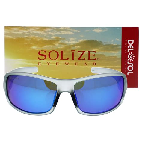 Del Sol Solize Sunglasses Ocean Spray Charcoal To Blue Walmart