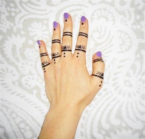 Discover About Finger Mehndi Design Tattoo Best In Daotaonec