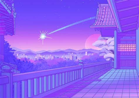 Pin By Lvna On Lofi Anime Vibes Aesthetic Anime Scenery Wallpaper