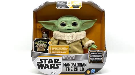 Star Wars The Child Baby Yoda Animatronic Edition 19cm Unboxing The