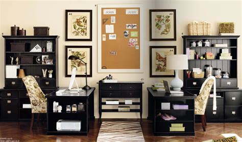 100 home office ideas so beautiful, they will make the time spent working from home enjoyable and relaxing and are sure to boost your productivity. Rousing and Smart Home office Ideas with 2 Person Desk at ...