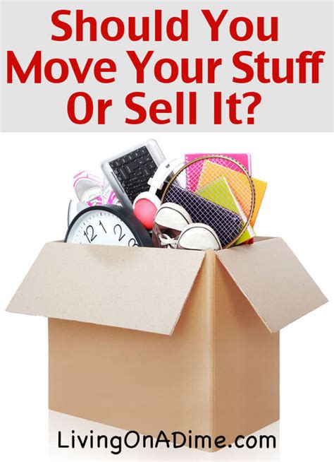 When You Move Should You Move Your Stuff Or Sell It