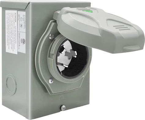 Buy Earond 50amp Generator Power Inlet Box3 Prong Nema Ss2 50p 125