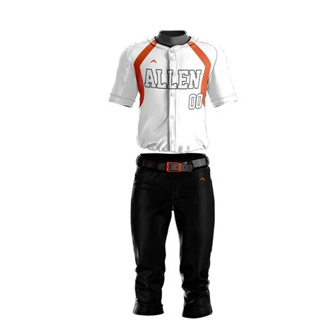 Baseball Uniform Sublimated 203 Allen Sportswear