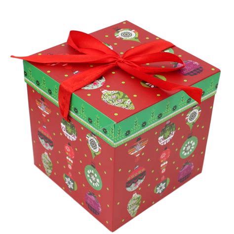 1pc3pc Christmas T Box Large Present Wrapping Box Ribbon Festive