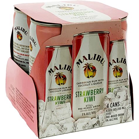 Add the lime juice and sugar and give a little stir very gently. Malibu Strawberry Kiwi Cocktail | GotoLiquorStore