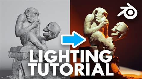 Blender Lighting Tutorial For 3d Beginners Learn How To Light Youtube