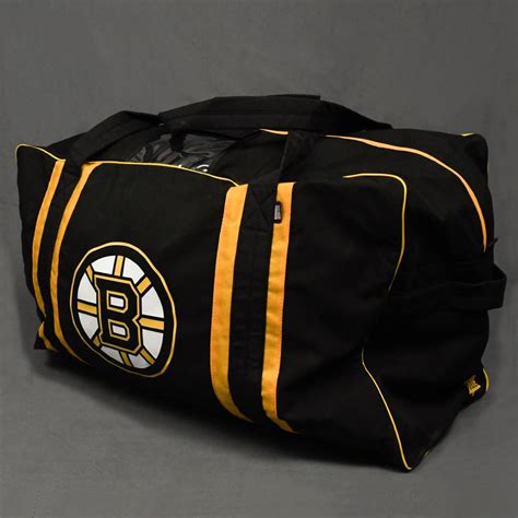 Lot Detail Boston Bruins Winter Classic Used Equipment Bag