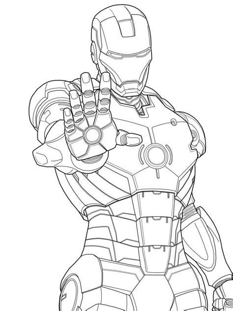 Iron Man | Avengers coloring pages, Avengers coloring, Superhero coloring pages