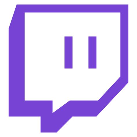 Twitch Png Free Download Social Media Icon Twitch Icon