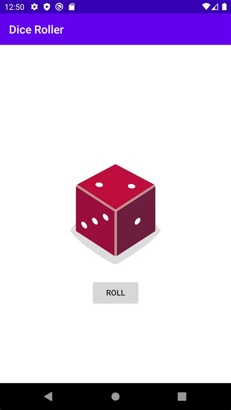 When we click on it, we generate a random number. Add images to the Dice Roller app | Desarrolladores de Android