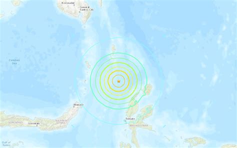 Magnitude 7 Quake Off Indonesias Sulawesi