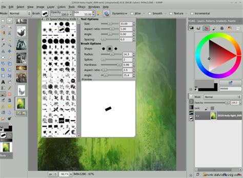 What come next after Gimp-painter 2.6 ? - David Revoy Gimp, as well as other image manipulation software such as photoshop, are used for more than just digital painting.