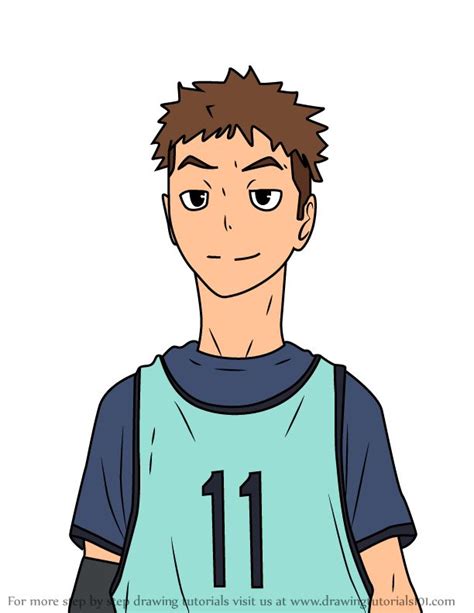 How to Draw Haruki Komi from Haikyuu!! | Haikyuu, Haikyuu ...