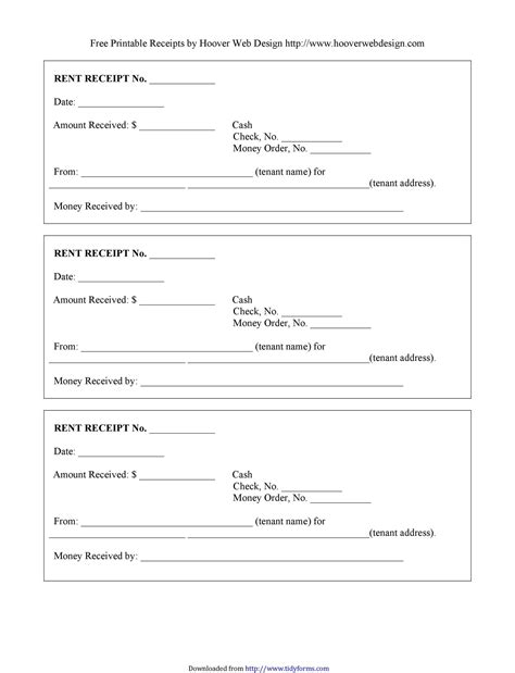 Rent Receipt Template Download This Printable Rent Receipt Template Images And Photos Finder