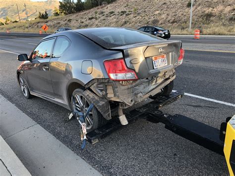 Teen Driver Cited After Rear End Collision Causes Injuries Cedar City