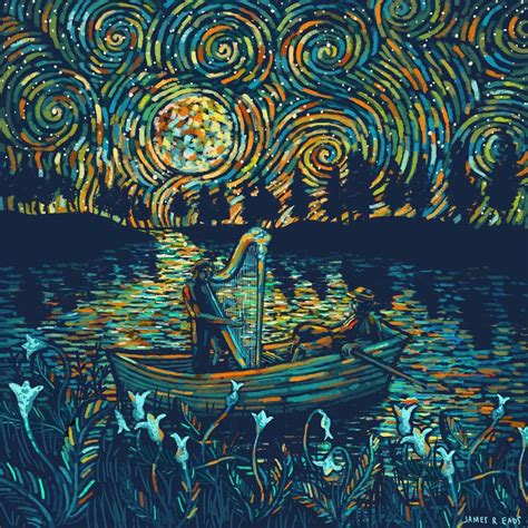 An Artist Creates Van Gogh Inspired Swirling Landscapes Freeyork