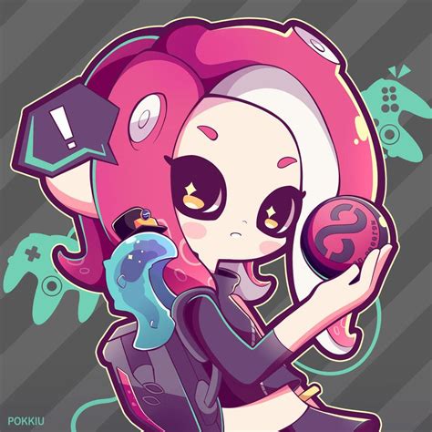 Agent 8 By Pokkiu Splatoon Splatoon Comics Splatoon 2 Art