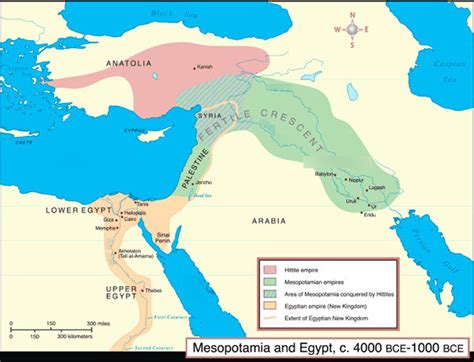 Mesopotamia And Egypt Map World History Diagram Quizlet
