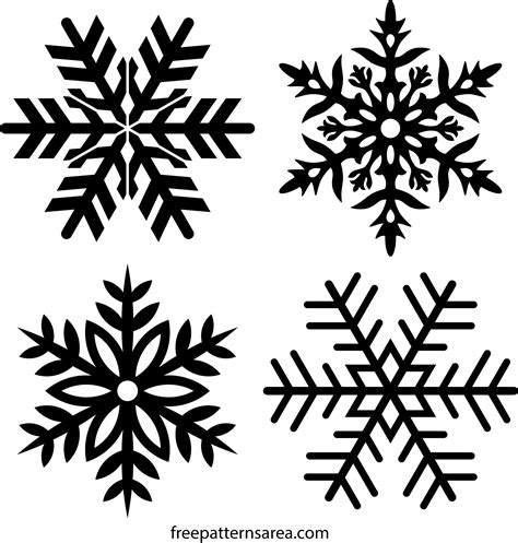 Snowflake Pattern Clipart Clipart
