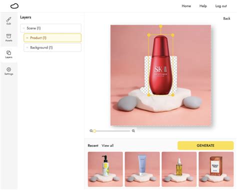 Pebblely AI Product Photography Create Beautiful Product Photos In