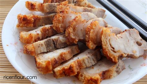 I decided to do some research and tests. Crispy Roast Pork Recipe - How to make perfect Crispy Pork ...