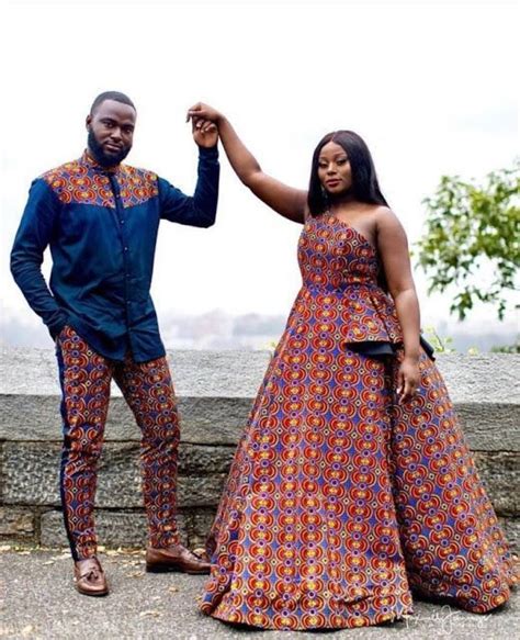 Latest Ankara Styles For Couples 2019 Dezango Couples African Outfits African Wedding